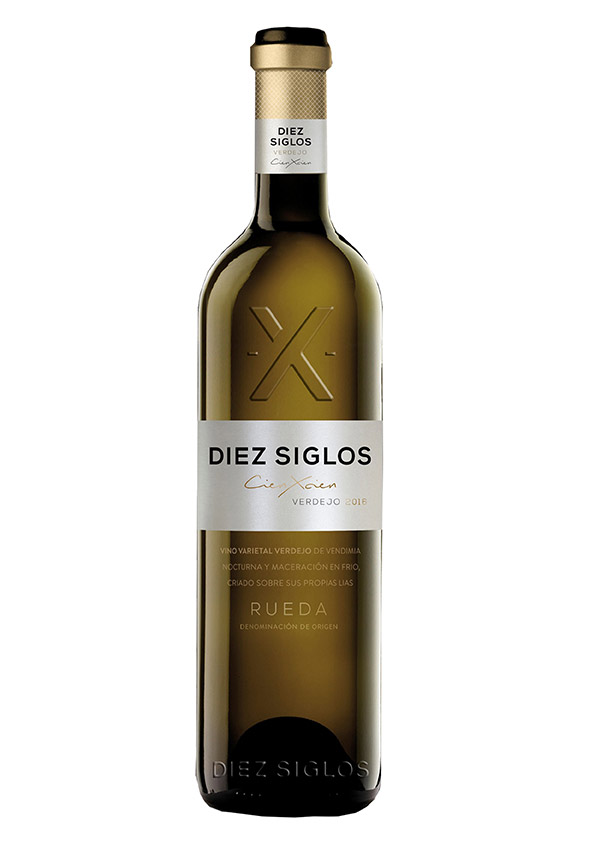 Diez Siglos de Verdejo apuesta por la elegancia y una botella personalizada para su marca principal