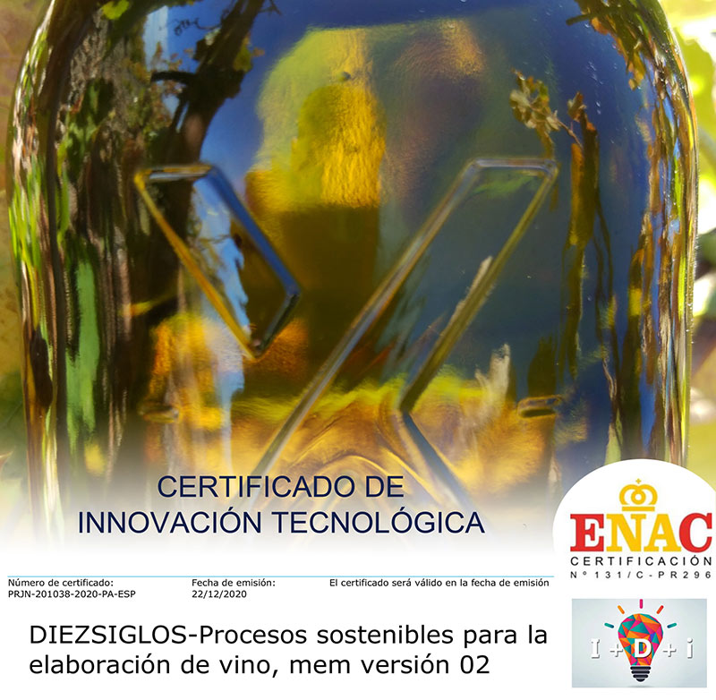 Diez Siglos obtiene la Certificación de Innovación Tecnológica