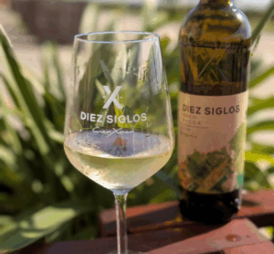 Copa de vino blanco